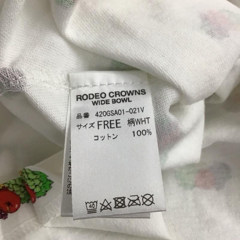 ロデオクラウンズ Rodeo Crowns ワンピース ロングスカート 420GSA01-021V FOTL マキシワンピース タンクワンピース Fruit of the Loom タグ付き FREE 総柄 マルチカラー / マルチカラー / multicolor レディース USED 古着 中古 10156438