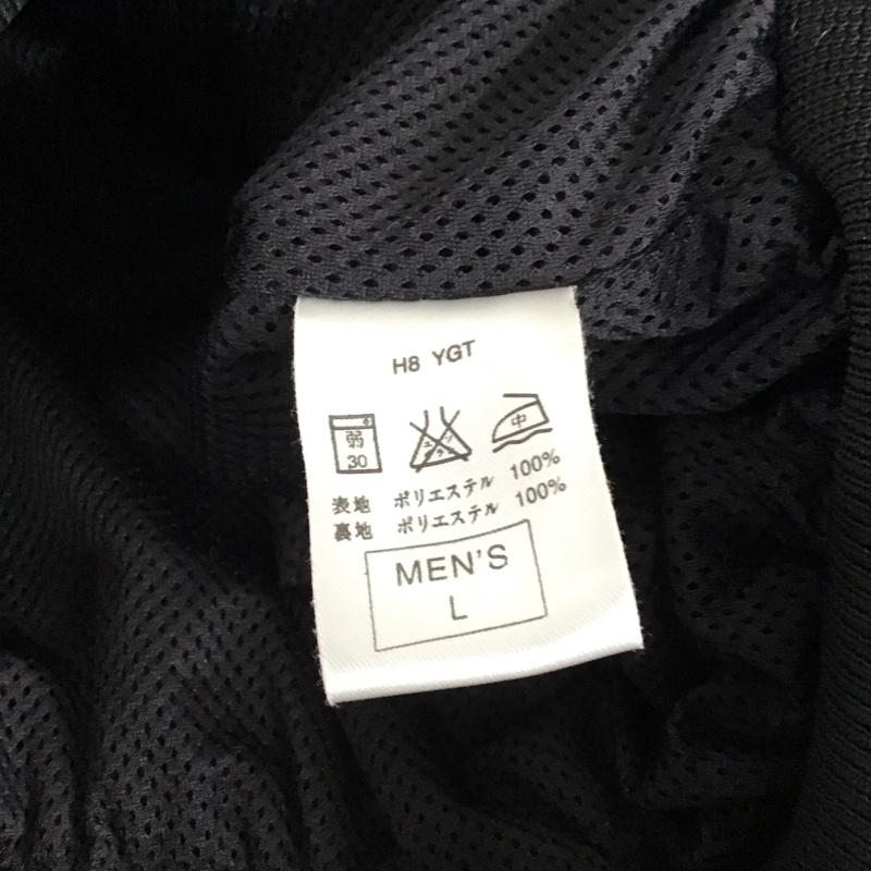 ナイキ NIKE ジャケット、上着 ジャンパー、ブルゾン ジップアップジャケット ナイロンジャケット アウター L ロゴ、文字 黒 / ブラック / black メンズ USED 古着 中古 10156456