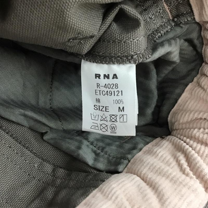 アールエヌエー RNA パンツ ワークパンツ、ペインターパンツ r-4028 etc49121 ピンクモーテルカラーコンビペインターパンツ M ロゴ、文字 灰 / グレー / gray X 桃 / ピンク / pink レディース USED 古着 中古 10156482
