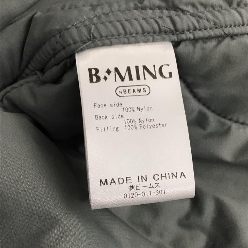 ビーミング バイ ビームス B:MING by BEAMS ジャケット、上着 ジャンパー、ブルゾン キルティングジャケット アウター ノーカラージャケット L 灰 / グレー / gray レディース USED 古着 中古 10156504