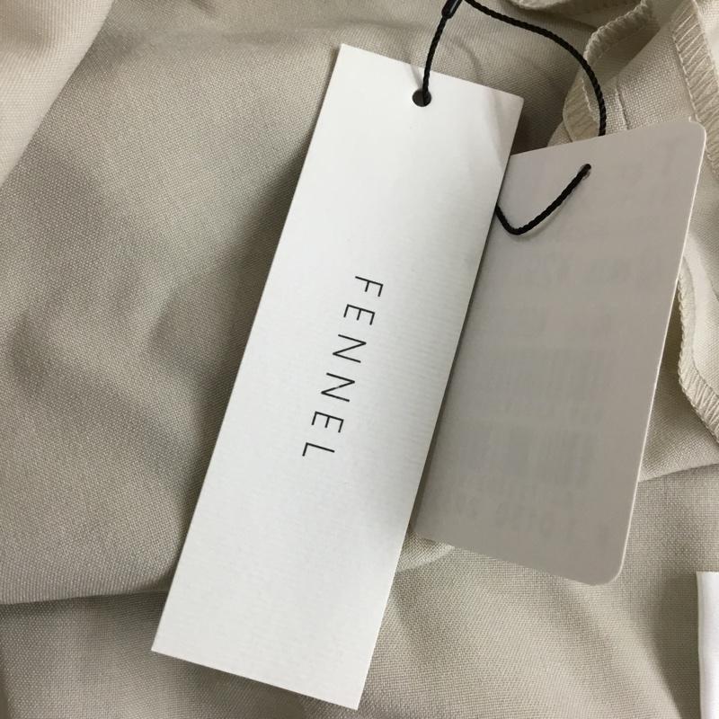 フェンネル FENNEL ベスト ベスト ロングベスト ノースリーブ 38 無地 ベージュ / ベージュ / beige レディース USED 古着 中古 10156511