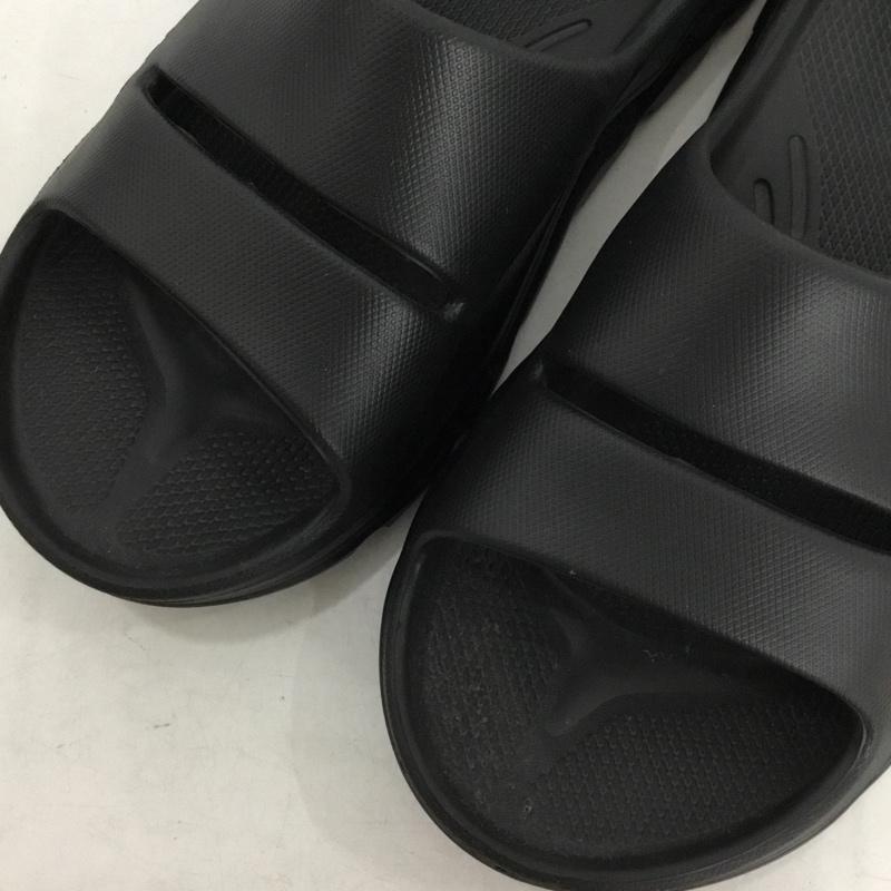 シダス SIDAS サンダル サンダル リカバリーサンダル L ロゴ、文字 黒 / ブラック / black メンズ USED 古着 中古 10156541