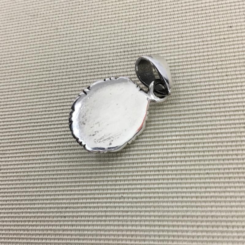 古着 USED ファッション小物 ファッション小物 ペンダントトップ シルバーアクセサリー ネックレスチャーム 無地 黒 / ブラック / black X 銀 / シルバー / silver color メンズ USED 古着 中古 10156553