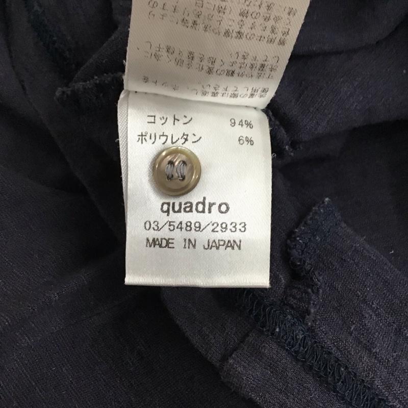 also also カットソー 半袖 半袖カットソー ヘンリーネックカットソー S 無地 紺 / ネイビー / navy メンズ USED 古着 中古 10156583