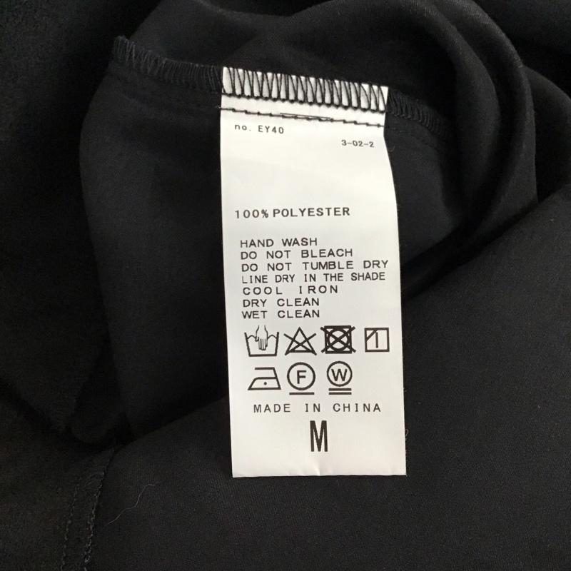 インヘリット INHERIT Tシャツ 半袖 半袖カットソー 無地Tシャツ クルーネックカットソー 無地 黒 / ブラック / black メンズ USED 古着 中古 10156587