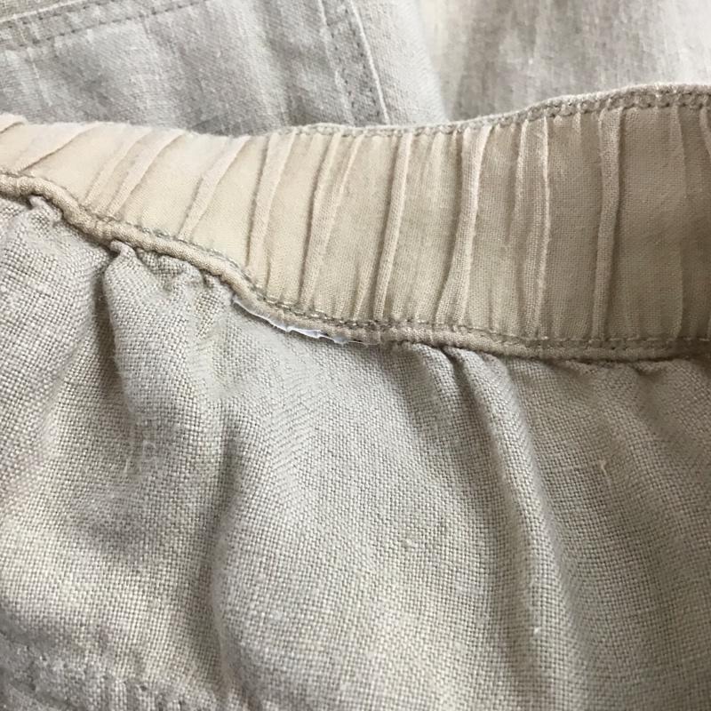 ザラ ZARA パンツ ワークパンツ、ペインターパンツ カジュアルパンツ ワイドパンツ S 無地 ベージュ / ベージュ / beige メンズ USED 古着 中古 10156625