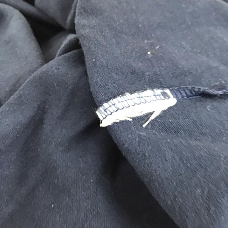 パタゴニア patagonia カットソー 長袖 長袖カットソー プリントカットソー クルーネック M ロゴ、文字 紺 / ネイビー / navy メンズ USED 古着 中古 10156628