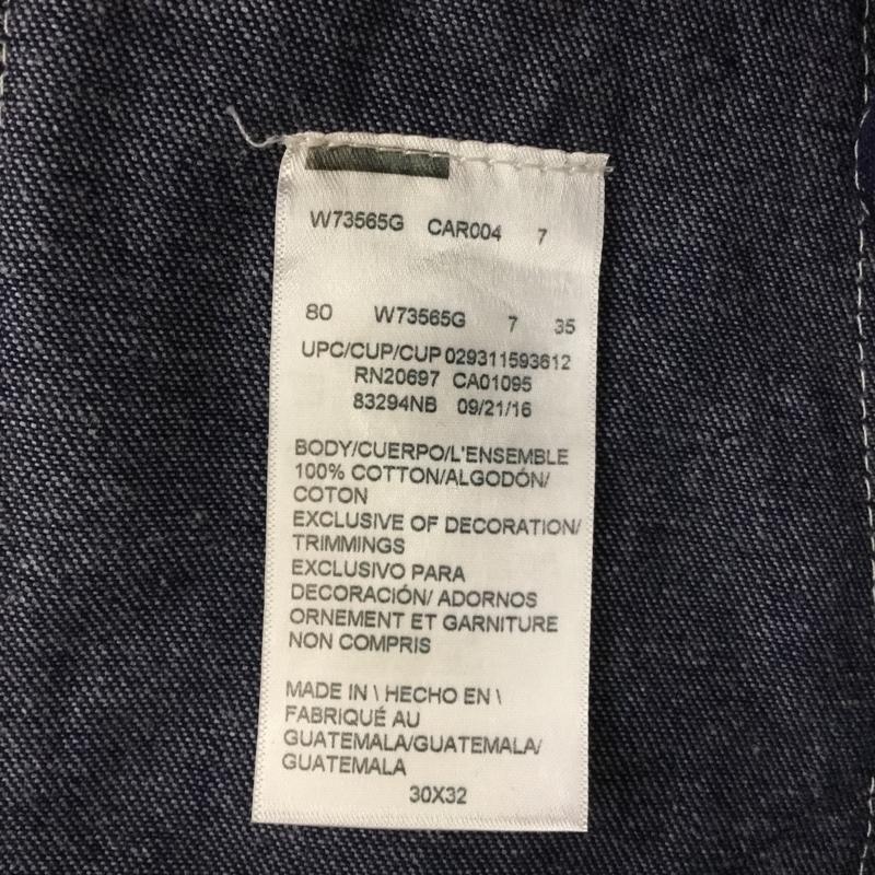 ディッキーズ Dickies サロペット・オーバーオール サロペット、オーバーオール CAR004 無地 インディゴ / インディゴ / Indigo メンズ USED 古着 中古 10156663