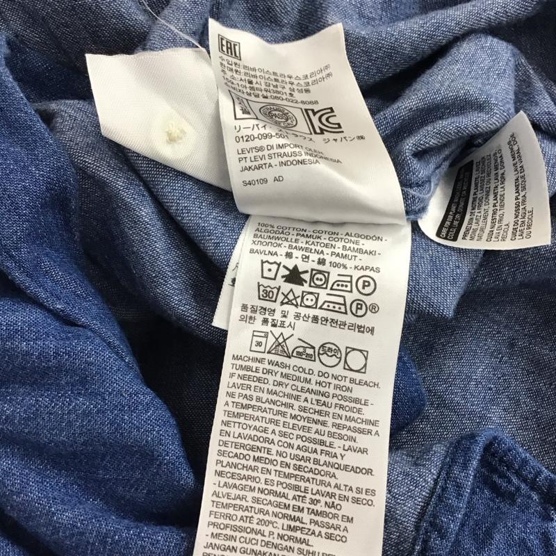 リーバイストラウスアンドコー Levi Strauss & co. シャツ、ブラウス 長袖 長袖シャツ デニムシャツ カラーシャツ L 無地 インディゴ / インディゴ / Indigo メンズ USED 古着 中古 10156710