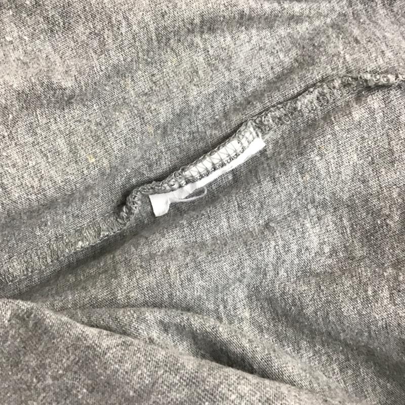ナイキ NIKE ワンピース ミニスカート 長袖ワンピース ジップアップネック L ロゴ、文字 灰 / グレー / gray レディース USED 古着 中古 10156743