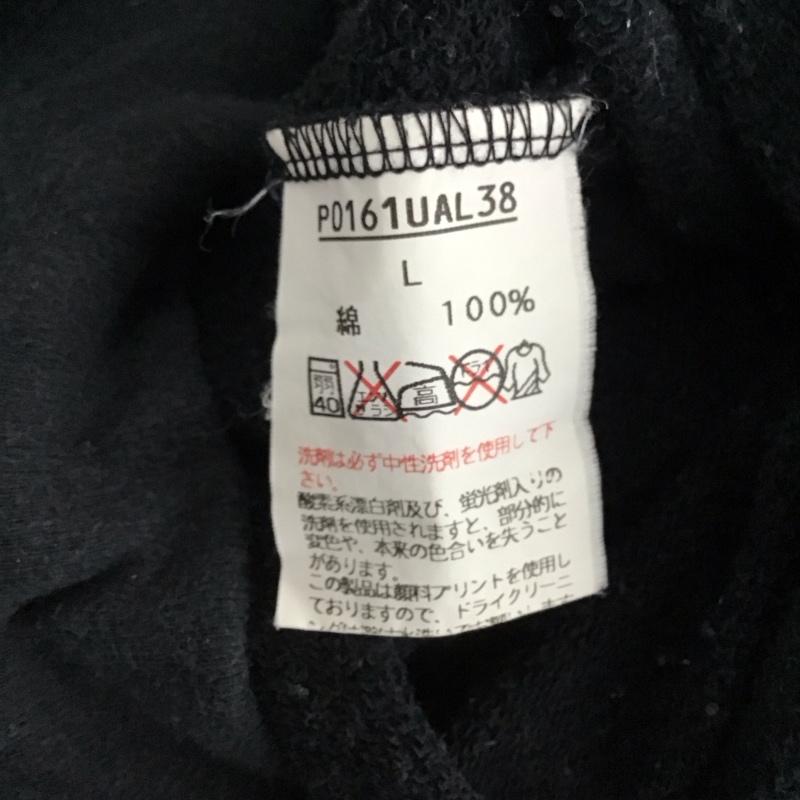 ピンクハウス PINK HOUSE トレーナー 長袖 L ロゴ、文字 黒 / ブラック / black レディース USED 古着 中古 10156788