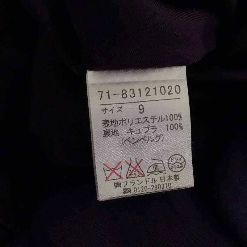 イネド INED ワンピース ひざ丈スカート 無地 紫 / パープル / purple レディース USED 古着 中古 10156793