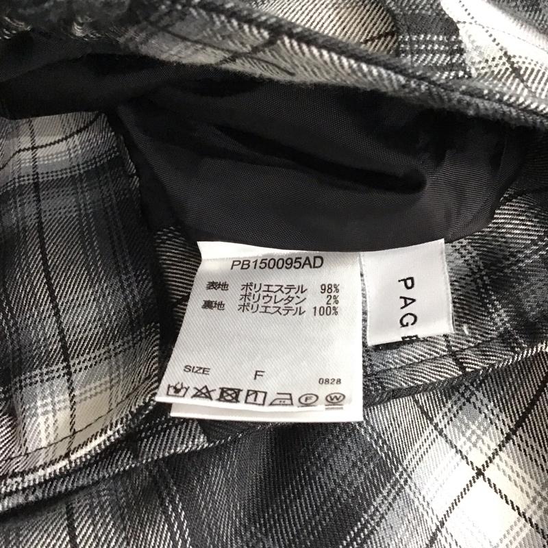 ページボーイ PAGEBOY スカート ロングスカート FREE チェック マルチカラー / マルチカラー / multicolor レディース USED 古着 中古 10156801