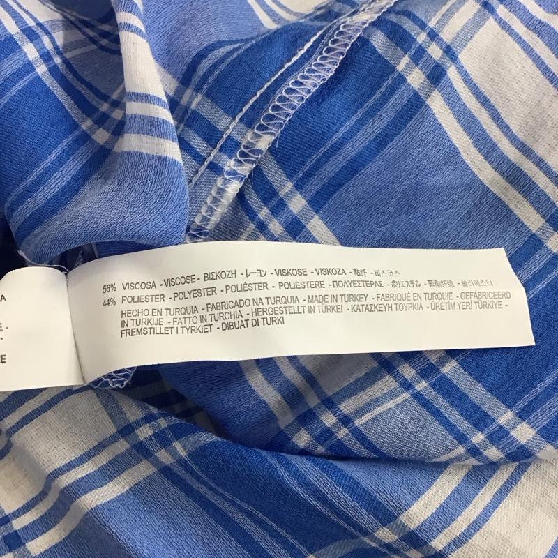 ザラベーシック ZARA BASIC シャツ、ブラウス 長袖 S チェック マルチカラー / マルチカラー / multicolor レディース USED 古着 中古 10156816