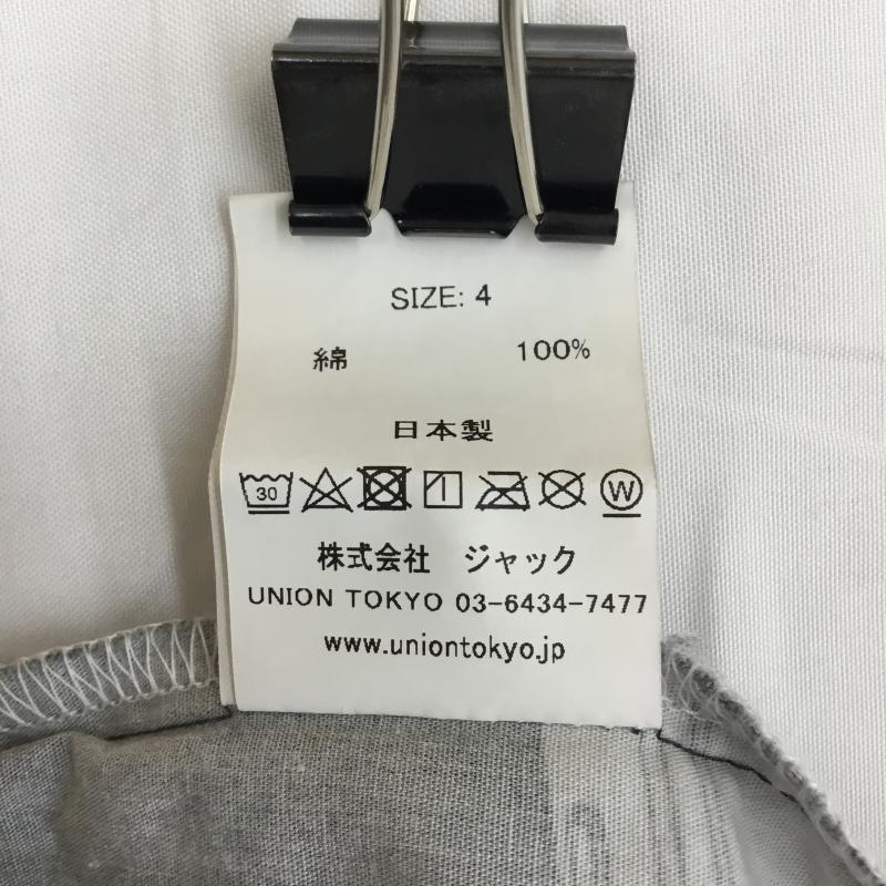 ユニオン UNION シャツ、ブラウス 半袖 UNION 22SS SNAPSHOT SHIRT BLACK 4 総柄 黒 / ブラック / black メンズ USED 古着 中古 10156857