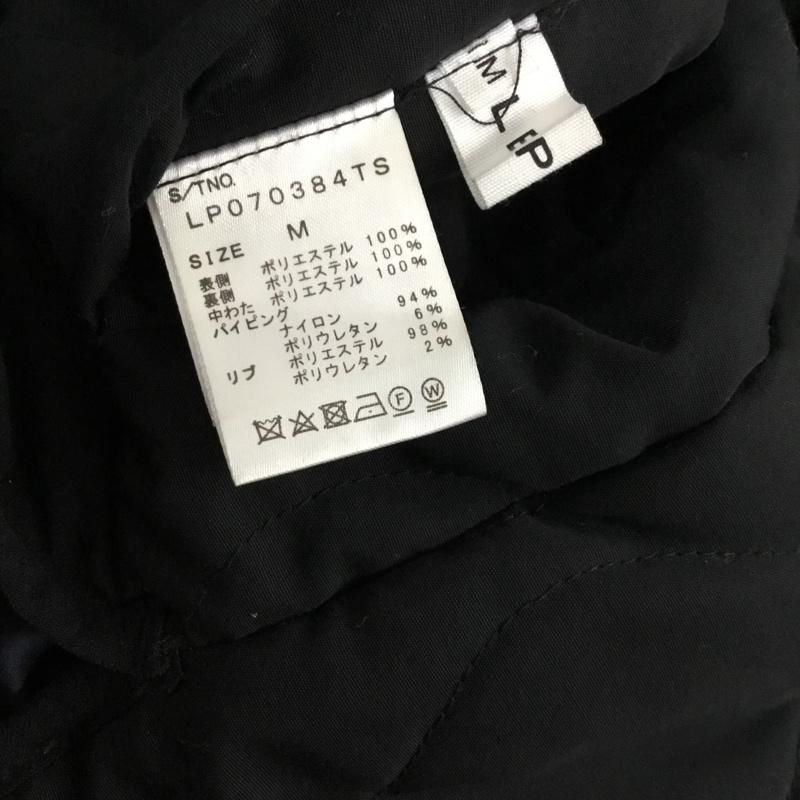 レプシィム LEPSIM ジャケット、上着 ジャケット、ブレザー カジュアルジャケット アウター ノーカラージャケット M 無地 黒 / ブラック / black レディース USED 古着 中古 10156870