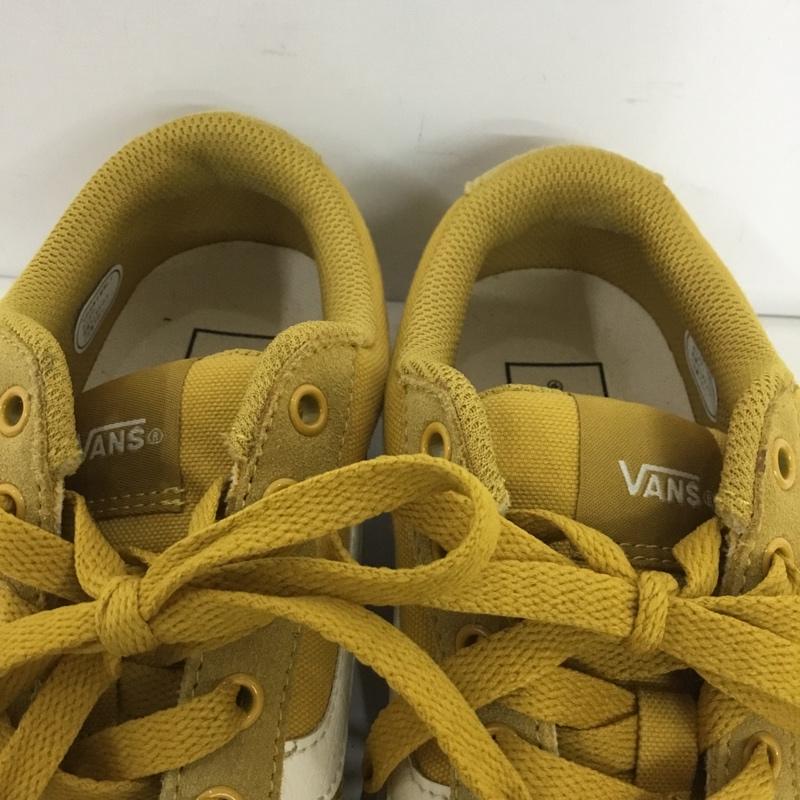 バンズ VANS スニーカー スニーカー V3830SC 軽量 FALKEN 23.5cm 23.5cm ロゴ、文字 マスタード / マスタード / レディース USED 古着 中古 10156878