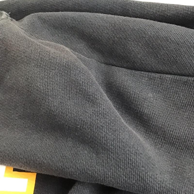 ザラ ZARA トレーナー 長袖 長袖トレーナー スウェット クルーネック プルオーバー M ロゴ、文字 紺 / ネイビー / navy メンズ USED 古着 中古 10156928