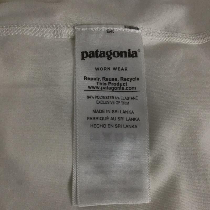 パタゴニア patagonia Tシャツ 半袖 半袖カットソー プリントTシャツ クルーネックカットソー S ロゴ、文字 白 / ホワイト / white メンズ USED 古着 中古 10156943
