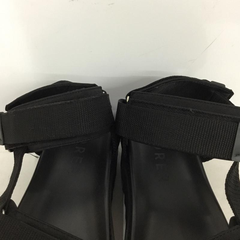 アドラー ADRER サンダル サンダル ADRsd196 シャークハイソールスポーティサンダル 箱有 M 無地 黒 / ブラック / black メンズ USED 古着 中古 10156947