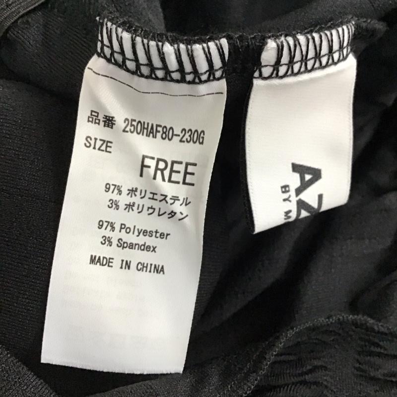 アズールバイマウジー AZUL BY MOUSSY カットソー 長袖 長袖カットソー 無地カットソー クルーネック FREE 総柄 黒 / ブラック / black レディース USED 古着 中古 10156985