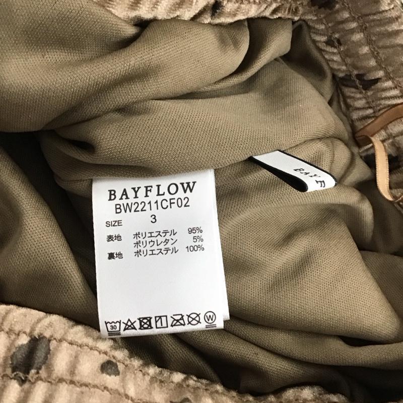 ベイフロー BAYFLOW スカート ロングスカート ロングスカート フレアスカート カジュアルスカート 3 ヒョウ柄・レオパード柄 ダークブラウン / ダークブラウン / レディース USED 古着 中古 10157029