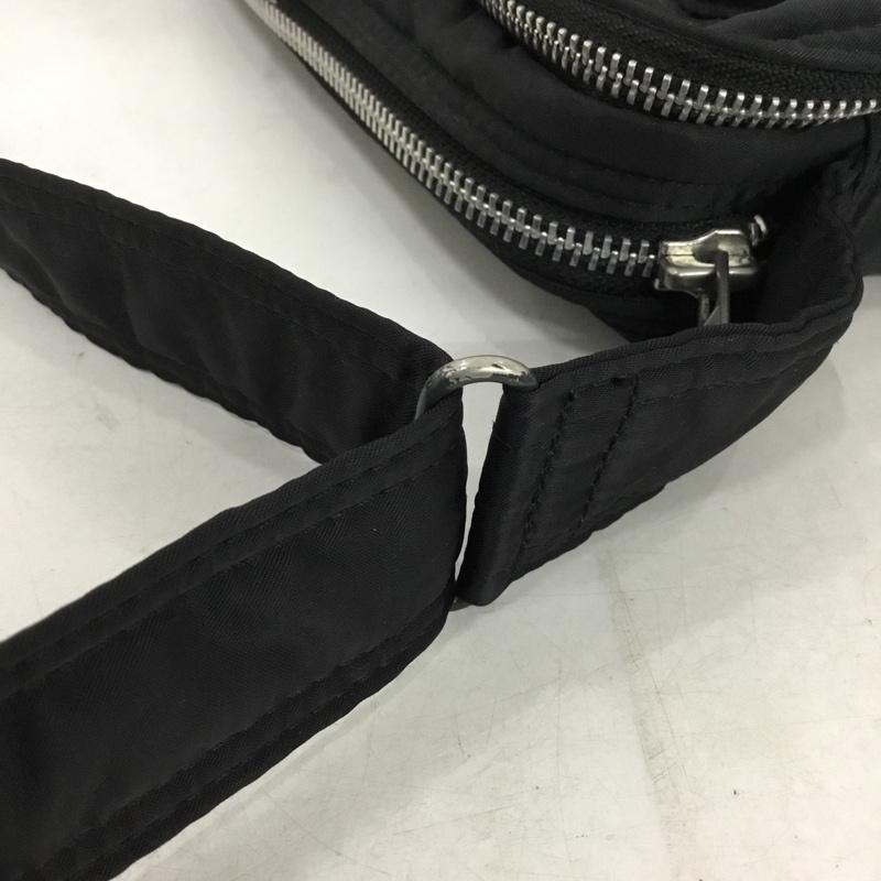 ポーター PORTER ショルダーバッグ ショルダーバッグ タンカー ロゴ、文字 黒 / ブラック / black メンズ USED 古着 中古 10157052