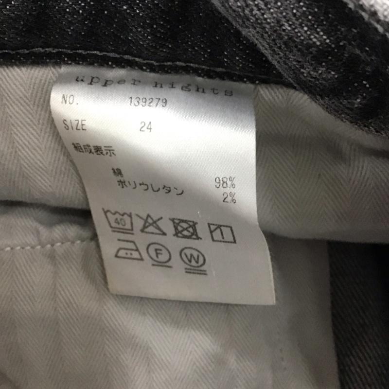 アッパーハイツ upperhights パンツ デニム、ジーンズ 139279 無地 灰 / グレー / gray レディース USED 古着 中古 10157095