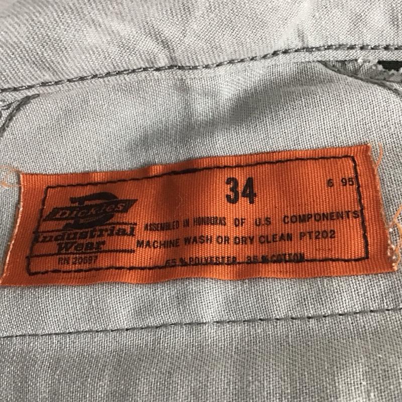 ディッキーズ Dickies パンツ ワークパンツ、ペインターパンツ ワイドパンツ カジュアルパンツ ワークパンツ 34 無地 カーキ / カーキ / khaki メンズ USED 古着 中古 10157134
