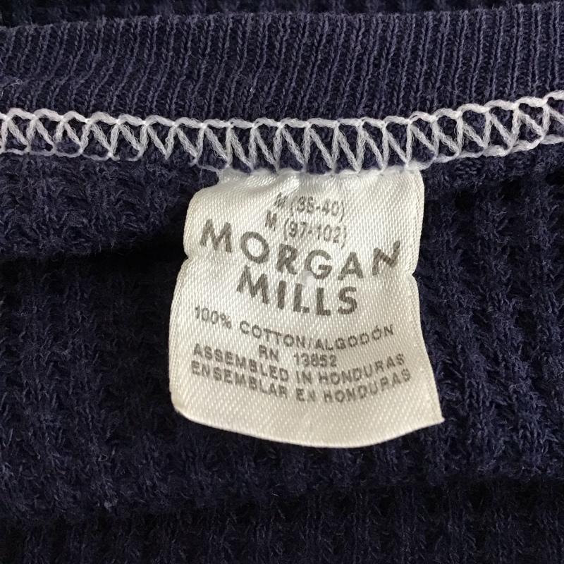 モルガン MORGAN カットソー 長袖 長袖カットソー ワッフル M 無地 紺 / ネイビー / navy メンズ USED 古着 中古 10157140