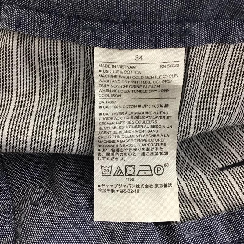 バナナリパブリック BANANA REPUBLIC パンツ ショートパンツ ショートパンツ ハーフパンツ カジュアルパンツ 34 無地 紺 / ネイビー / navy メンズ USED 古着 中古 10157161