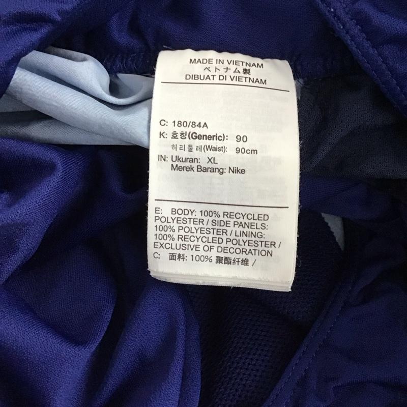 ナイキ NIKE パンツ ショートパンツ ショートパンツ ハーフパンツ カジュアルパンツ XL ロゴ、文字 青 / ブルー / blue メンズ USED 古着 中古 10157162