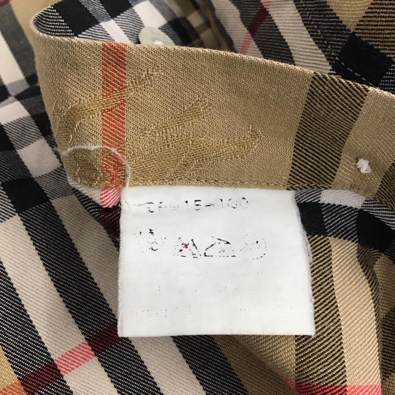 バーバリーズ BURBERRYS シャツ、ブラウス 半袖 半袖シャツ チェックシャツ カラーシャツ M チェック マルチカラー / マルチカラー / multicolor メンズ USED 古着 中古 10157171