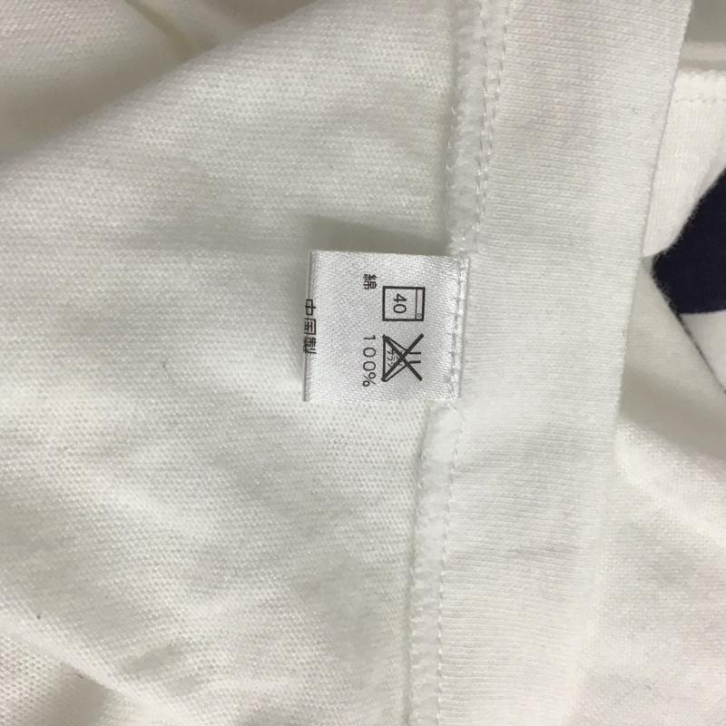 セタガヤベース 世田谷ベース Tシャツ 半袖 半袖カットソー プリントTシャツ クルーネックカットソー L プリント 白 / ホワイト / white メンズ USED 古着 中古 10157179