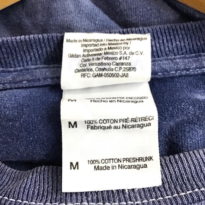 古着 USED Tシャツ 半袖 半袖カットソー プリントTシャツ クルーネックカットソー M プリント 紺 / ネイビー / navy メンズ USED 古着 中古 10157183
