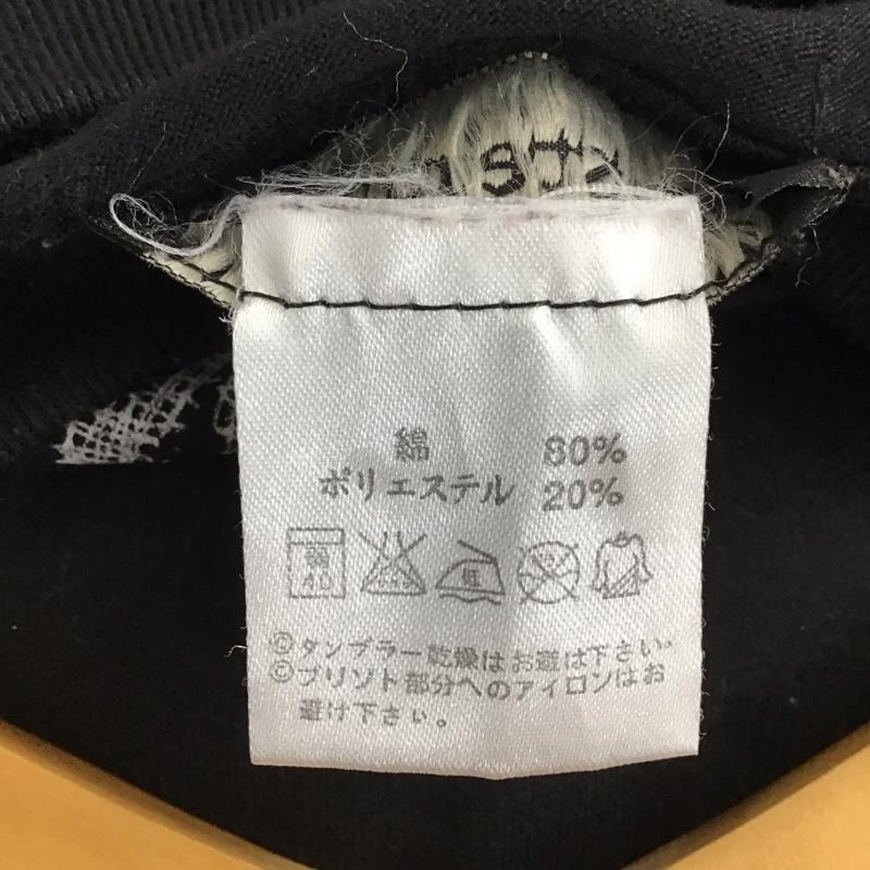 マスターマインド mastermind JAPAN Tシャツ 半袖 半袖カットソー プリントTシャツ クルーネックカットソー L プリント 黒 / ブラック / black メンズ USED 古着 中古 10157185