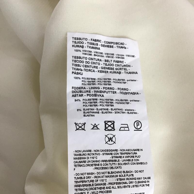 エンポリオアルマーニ EMPORIO ARMANI ワンピース ひざ丈スカート 無地 アイボリー / アイボリー / ガールズ USED 古着 中古 10157246