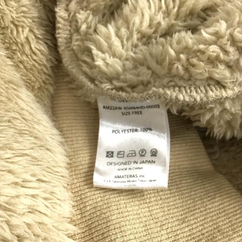 アマテラス AMATERAS パーカー 長袖 FREE 無地 ベージュ / ベージュ / beige レディース USED 古着 中古 10157313