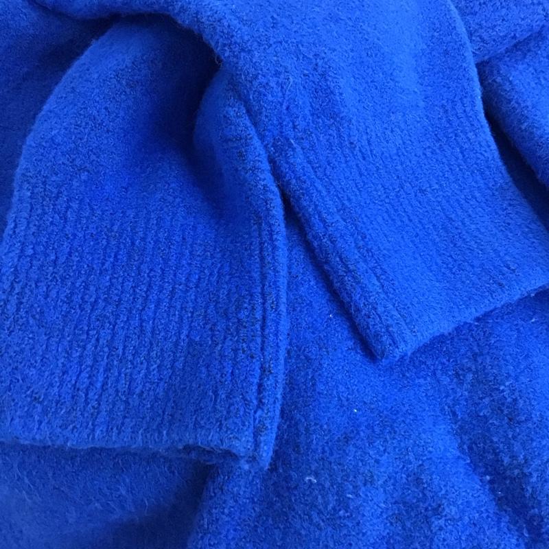ザラ ZARA ニット、セーター 長袖 S 無地 青 / ブルー / blue レディース USED 古着 中古 10157331