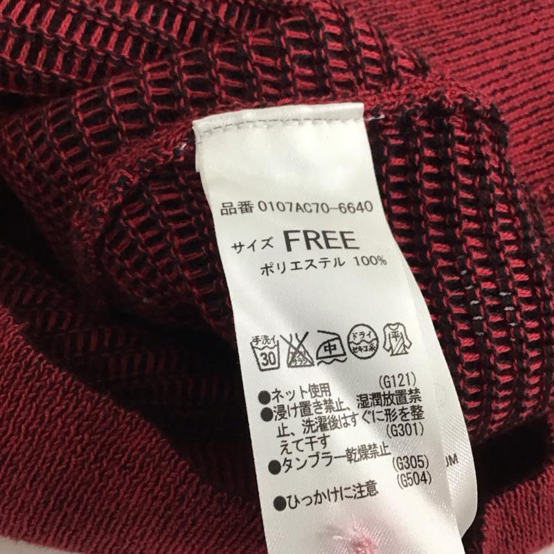 マウジー MOUSSY カーディガン 長袖 FREE 無地 赤 / レッド / red レディース USED 古着 中古 10157478