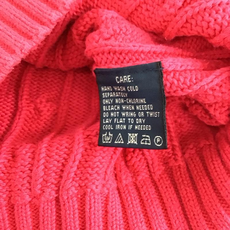 ラルフローレンスポーツ RALPH LAUREN SPORT ニット、セーター 長袖 XS 無地 桃 / ピンク / pink レディース USED 古着 中古 10157486