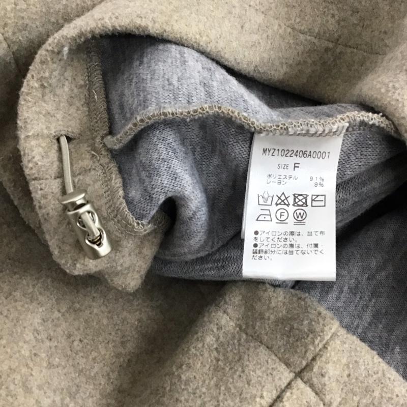 ミスティック mystic ジャケット、上着 ジャケット、ブレザー ハーフジップ FREE 無地 ベージュ / ベージュ / beige レディース USED 古着 中古 10157519