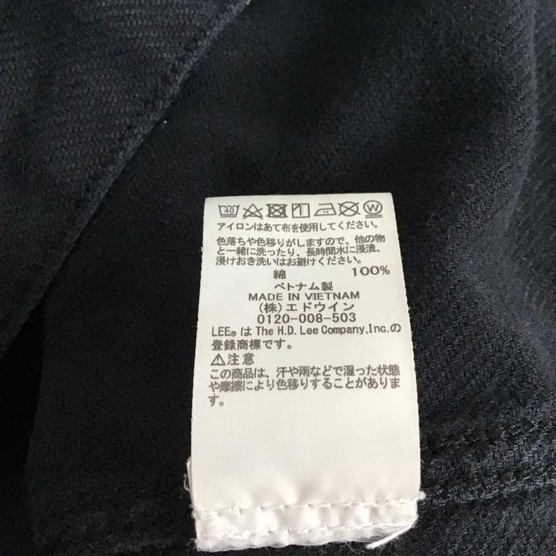 リー Lee ジャケット、上着 ジャンパー、ブルゾン カジュアルジャケット Gジャン アウター XL ロゴ、文字 紺 / ネイビー / navy メンズ USED 古着 中古 10157589