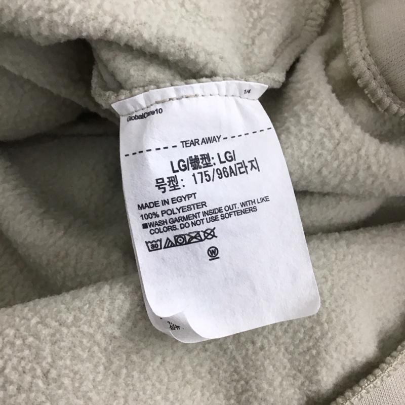 アンダーアーマー UNDER ARMOUR パーカー 長袖 長袖パーカー プルオーバーパーカー スウェット L ロゴ、文字 ベージュ / ベージュ / beige メンズ USED 古着 中古 10157618