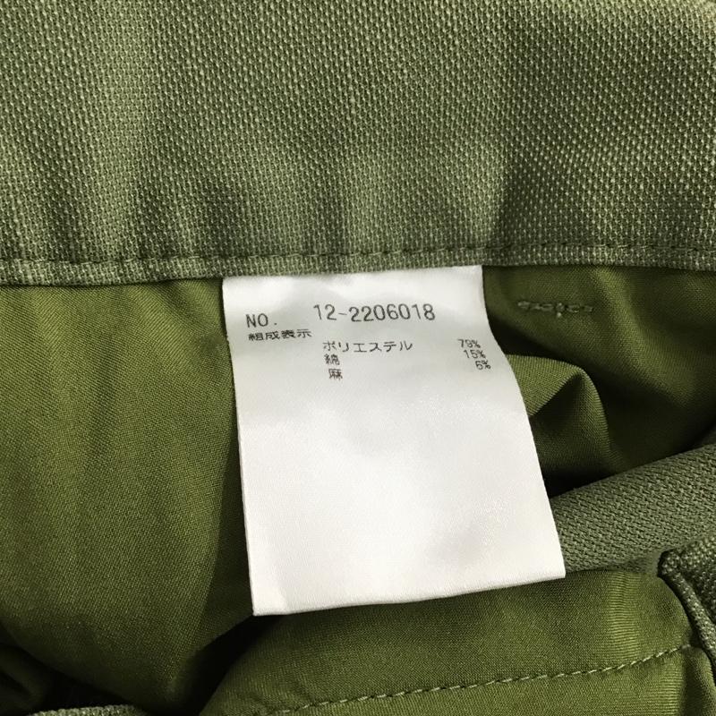 プラステ PLST パンツ スラックス S 無地 薄緑 / ライトグリーン / レディース USED 古着 中古 10157619