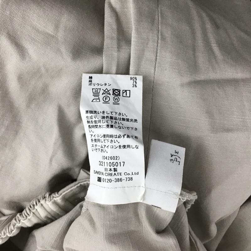 ルカ/レディラックルカ LUCA/LADY LUCK LUCA パンツ スラックス 38 無地 ベージュ / ベージュ / beige レディース USED 古着 中古 10157641