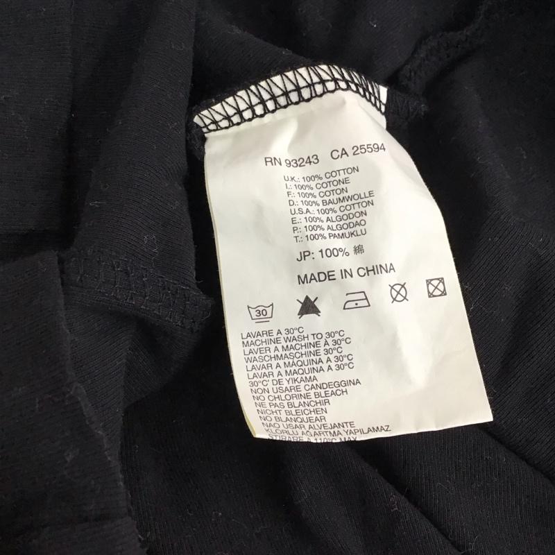 ディーゼル DIESEL ポロシャツ 半袖 S 無地 黒 / ブラック / black レディース USED 古着 中古 10157684