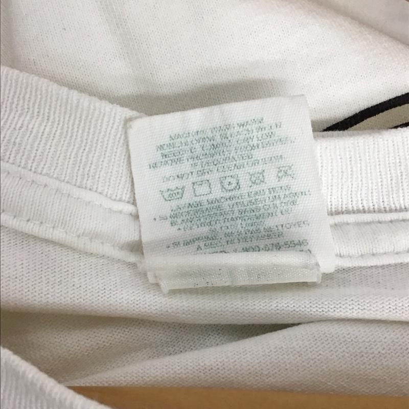 パタゴニア patagonia Tシャツ 半袖 半袖カットソー プリントTシャツ クルーネックカットソー ロゴ、文字 白 / ホワイト / white メンズ USED 古着 中古 10157687