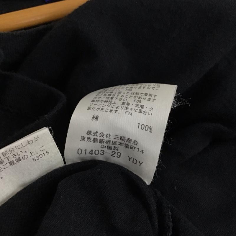 バーバリーブルーレーベル BURBERRY BLUE LABEL カットソー 半袖 38 無地 黒 / ブラック / black レディース USED 古着 中古 10157688
