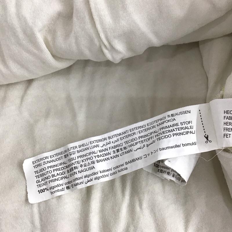ザラ ZARA カットソー 長袖 L 無地 オフホワイト / オフホワイト / レディース USED 古着 中古 10157725